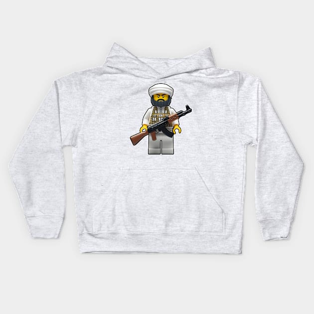 Tactical LEGO Kids Hoodie by Rawlifegraphic